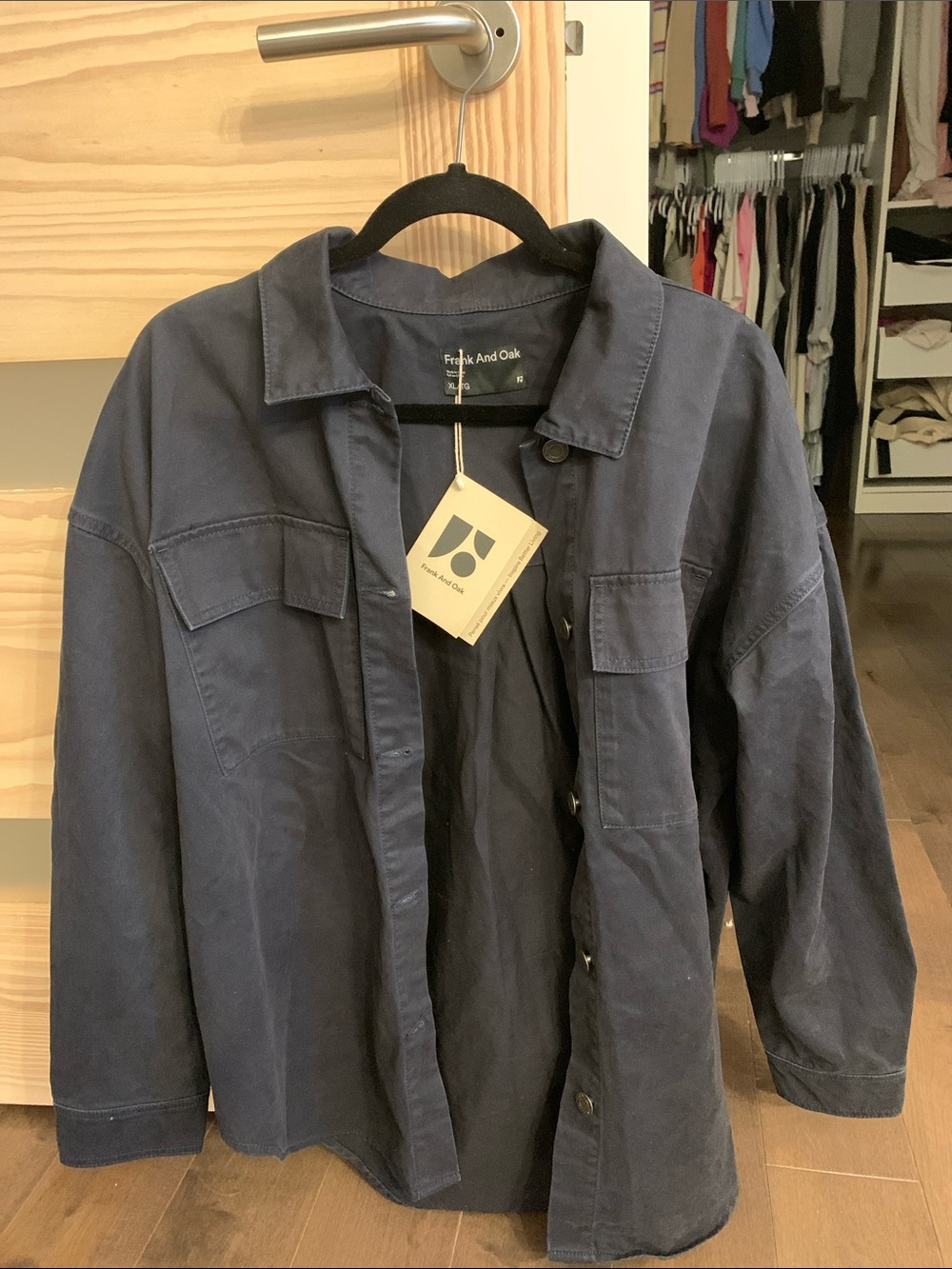 Frank and Oak brand new Women's Twill Overshirt